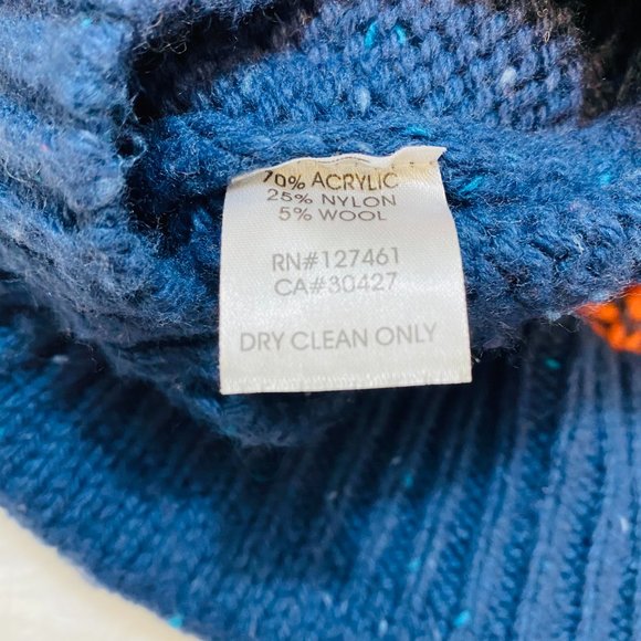 Wildfox Jingle Man Santa Ugly Distressed Sweater L - Picture 13 of 15